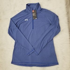 NWT Women's UNDER ARMOUR STRIPE TECH 1/4 ZIP